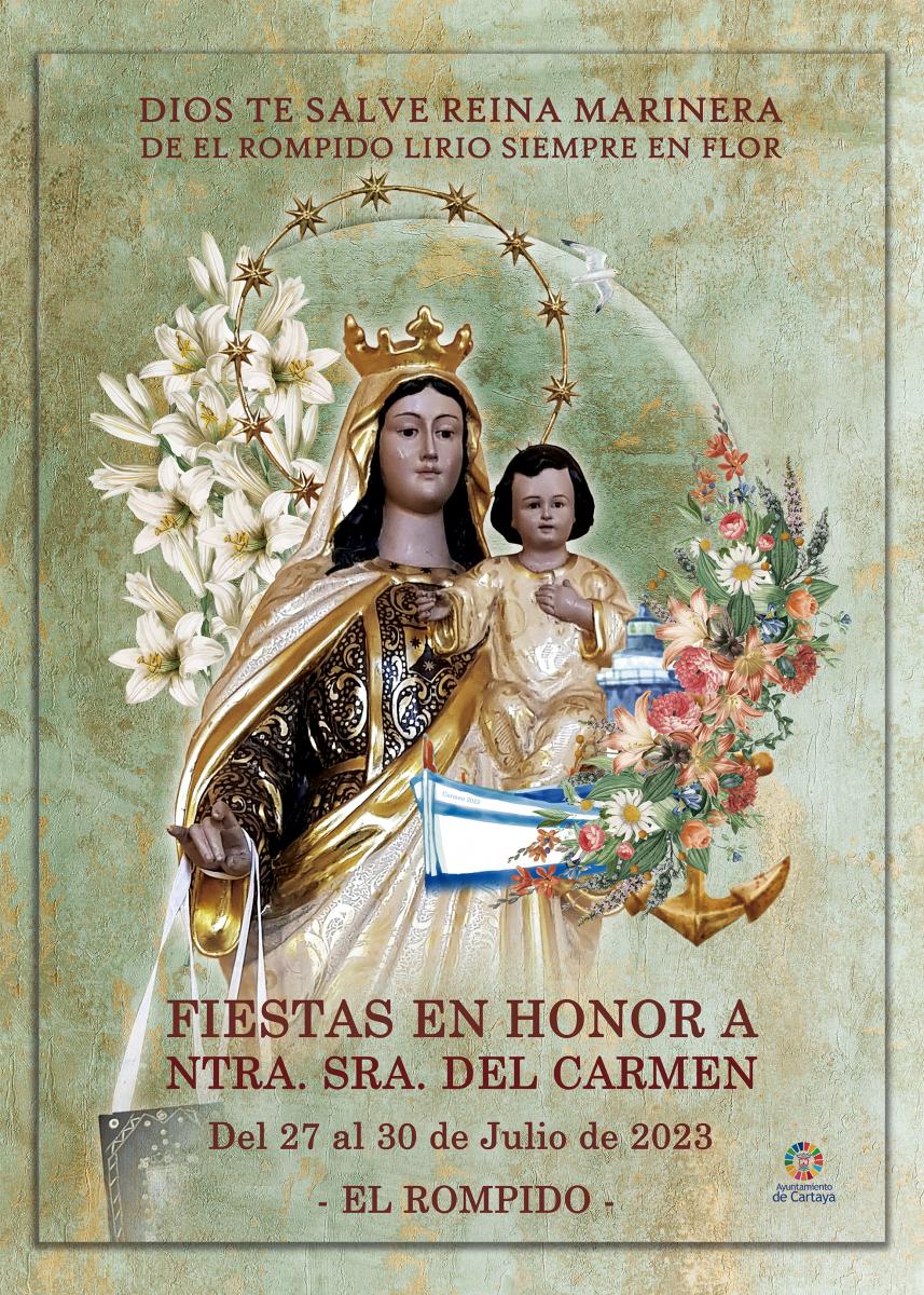 Fiestas patronales en honor a Nuestra Señora del Carmen 2023 El Rompido